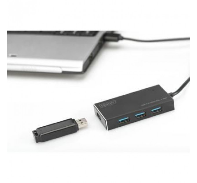 Концентратор Digitus USB 3.0 Hub, 4-port (DA-70240-1)