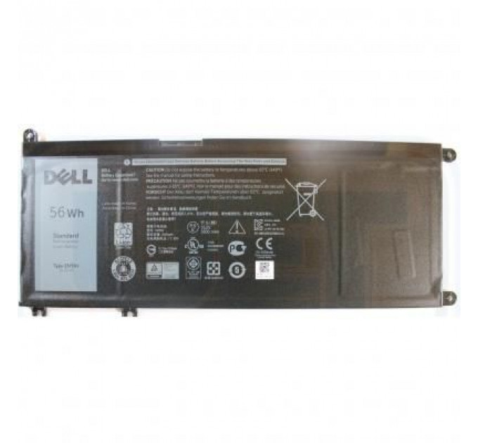 Акумулятор до ноутбука Dell Inspiron 17-7778 33YDH, 56Wh (3500mAh), 4cell, 15.2V, Li-ion (A47309)