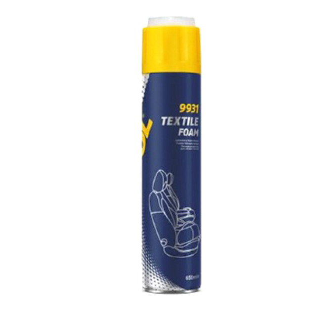 Mannol Автомобільний очисник Mannol Textile Foam (Polster Schaum) 650 мл (9931)