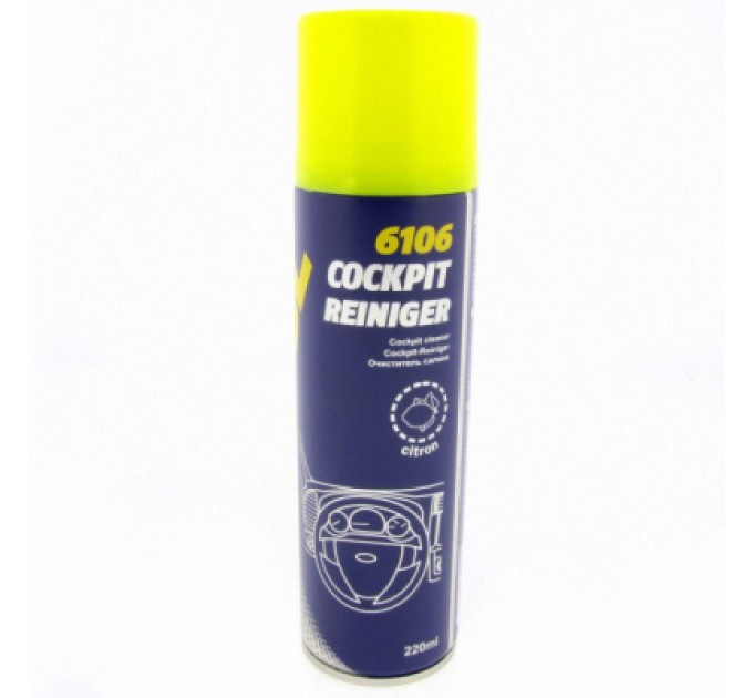 Mannol Автополіроль Mannol Cockpit Reiniger Citron 220 мл (6106)