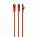 Патч-корд 10м S/FTP Cat 6A CU LSZH orange Cablexpert (PP6A-LSZHCU-O-10M)