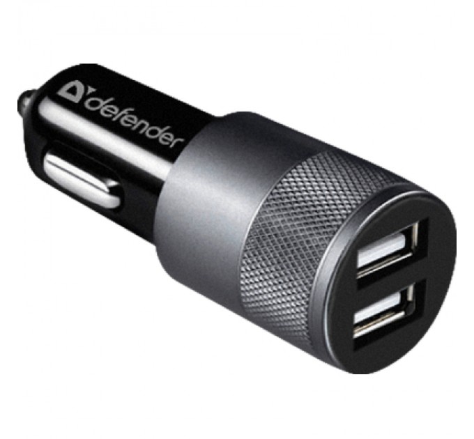 Defender Зарядний пристрій Defender 2xUSB 12W (2xUSB-A) 2.1A UCA-21 (83821)
