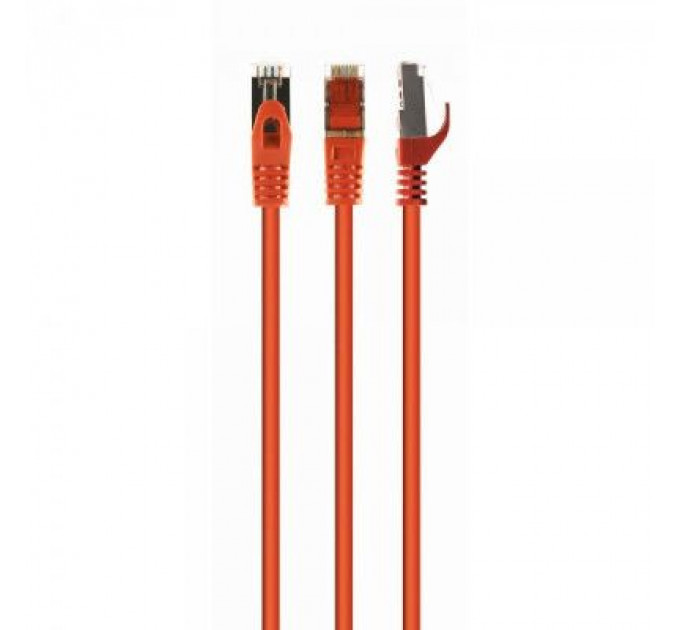 Патч-корд 3м S/FTP Cat 6A CU LSZH orange Cablexpert (PP6A-LSZHCU-O-3M)
