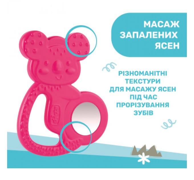 Chicco Прорізувач Chicco Коала Рожевий (28150.10)