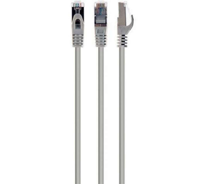 Патч-корд 7.5м S/FTP Cat 6A CU LSZH gray Cablexpert (PP6A-LSZHCU-7.5M)