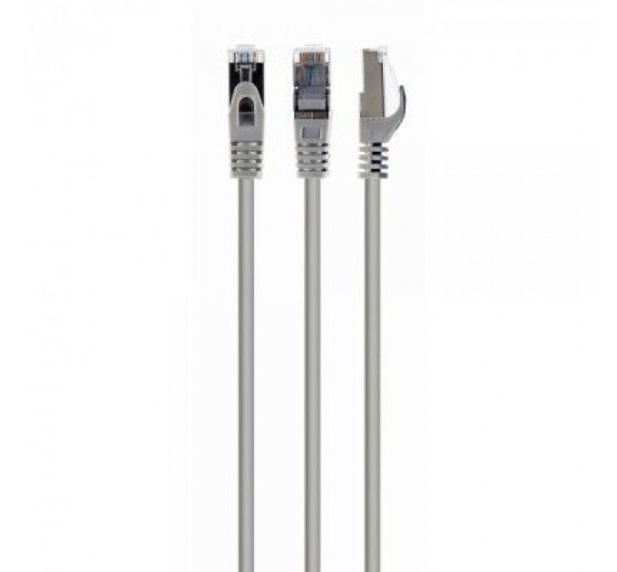 Патч-корд 25м S/FTP Cat 6A CU LSZH gray Cablexpert (PP6A-LSZHCU-25M)
