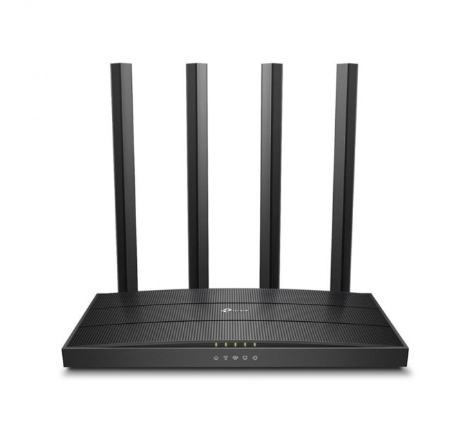 TP-Link Беспроводной маршрутизатор TP-Link Archer A6 (AC1200, 4хGE LAN, 1хGE WAN, MU-MIMO, 4 антенны)