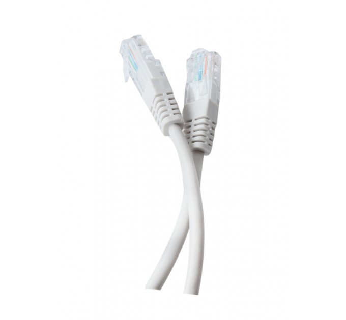 Tecro Патч-корд литой Tecro UTP-RJ45-0100, RJ45, Cat.5e, 1m, серый