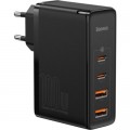 Baseus Зарядний пристрій Baseus 2xUSB 100W GaN (2xUSB-C+2xUSB-A) black (CCGAN2P-L01)