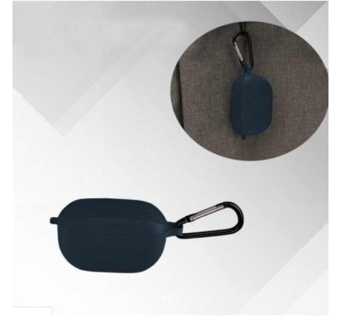 BeCover Чохол для навушників BeCover Silicon для JBL Wave 100 / Wave Buds TWS Deep Blue (709586)