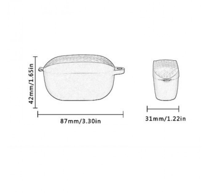 BeCover Чохол для навушників BeCover Silicon для JBL Wave 100 / Wave Buds TWS Deep Blue (709586)