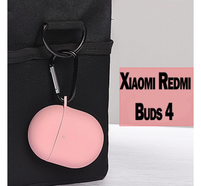 BeCover Чохол для навушників BeCover Silicon для Xiaomi Redmi Buds 4 Pink (708845)