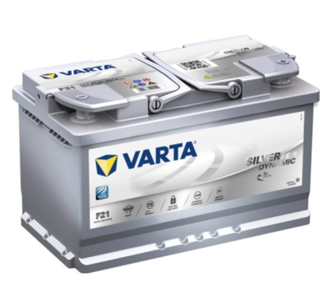 Varta Акумулятор автомобільний Varta 80Ач Start Stop plus  AGM F21 (580901080)