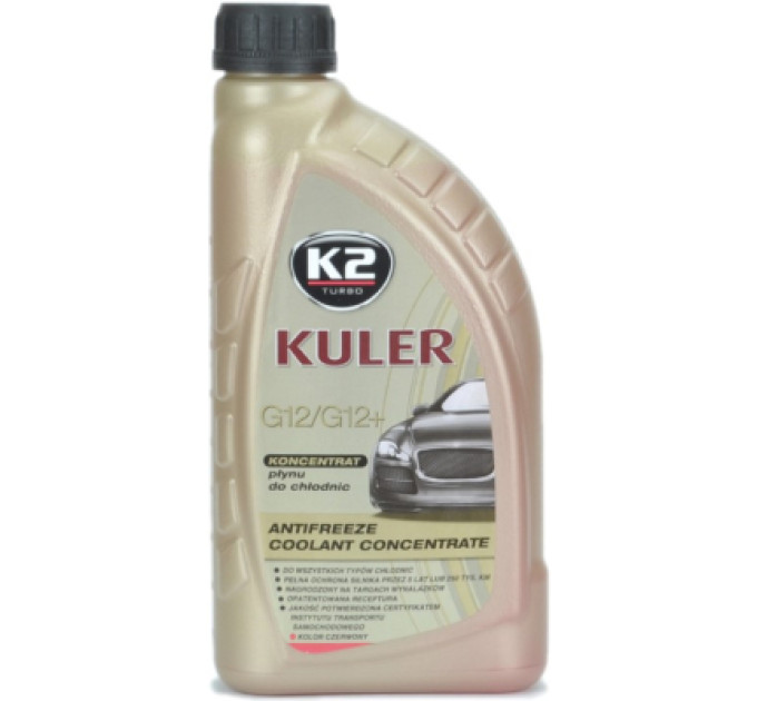 K2 Антифриз K2 KULER KONC. 1л RED (T211C)