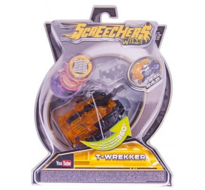 Screechers Wild ! Трансформер Screechers Wild ! L 2-ТИ-РЕККЕР від 5 до 7 років (EU683121)
