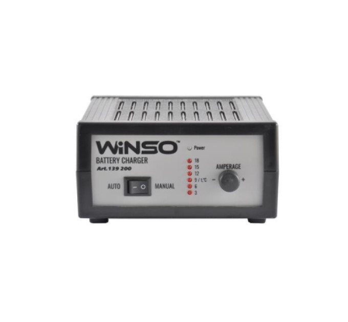 WINSO Зарядний пристрій для автомобільного акумулятора WINSO 139200