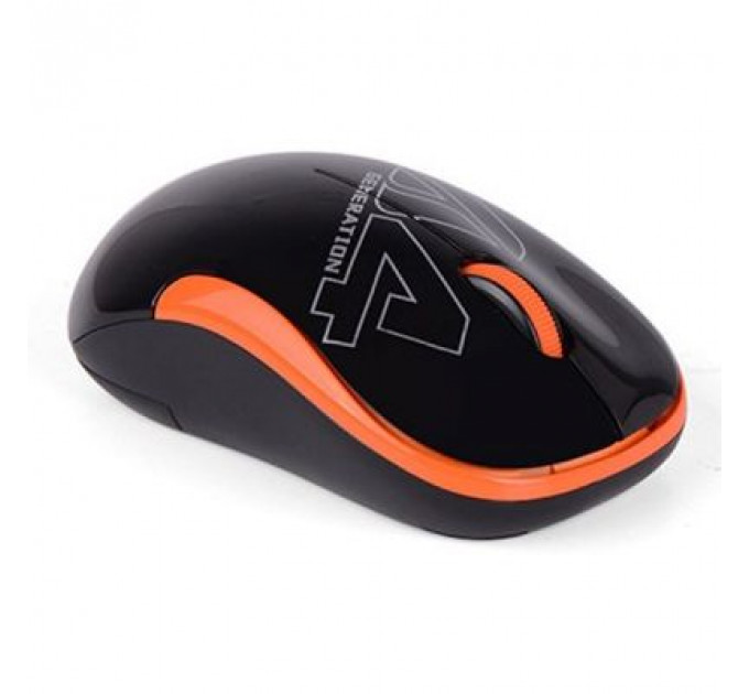 Мишка A4Tech G3-300N Black+Orange