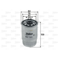 Фільтр паливний Valeo 587741