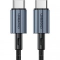 Choetech Дата кабель USB-C to USB-C 1.2m USB 2.0 60W Choetech (XCC-1014-BK)