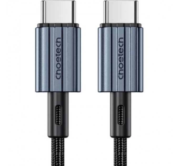 Choetech Дата кабель USB-C to USB-C 1.2m USB 2.0 60W Choetech (XCC-1014-BK)