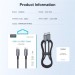 Choetech Дата кабель USB-C to USB-C 1.2m USB 2.0 60W Choetech (XCC-1014-BK)