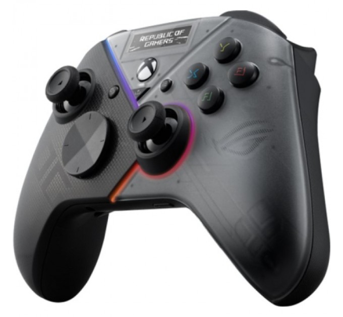 ASUS Геймпад ASUS ROG Raikiri Pro USB-С/BT/Wireless Black (90GC00W0-BGP000)