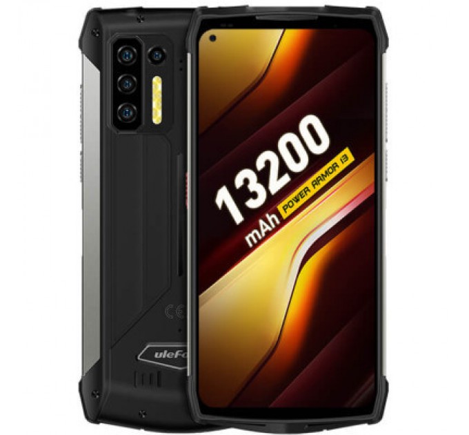 Ulefone Мобільний телефон Ulefone Power Armor 13 8/128Gb Black (6937748735151)