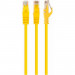 Патч-корд 1.5м UTP cat 6 CCA yellow Cablexpert (PP6U-1.5M/Y)