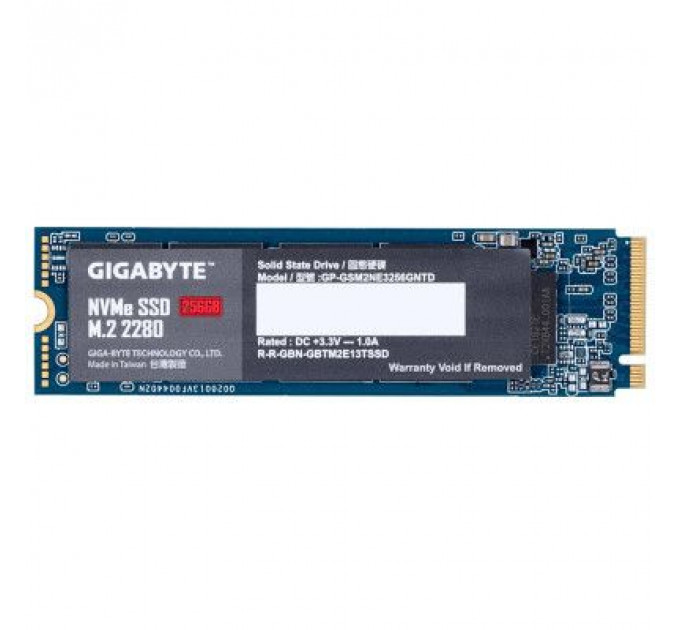 Накопичувач SSD M.2 2280 256GB GIGABYTE (GP-GSM2NE3256GNTD)