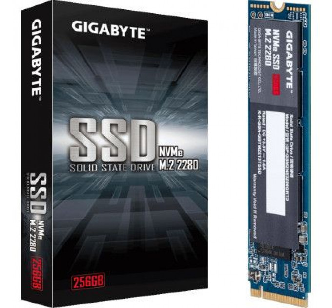 Накопичувач SSD M.2 2280 256GB GIGABYTE (GP-GSM2NE3256GNTD)