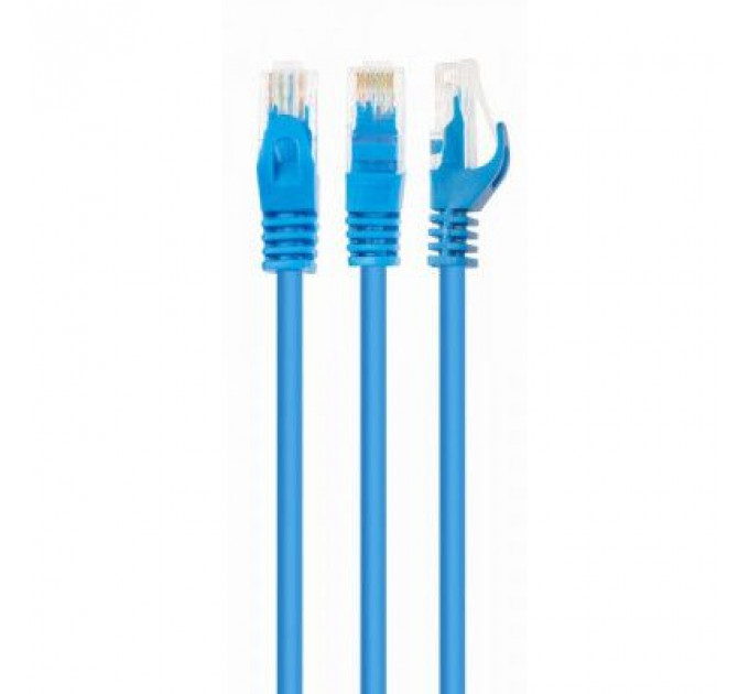 Патч-корд 1.5м UTP cat 6 CCA blue Cablexpert (PP6U-1.5M/B)