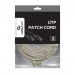 Патч-корд 15м UTP cat 6 CCA gray Cablexpert (PP6U-15M)