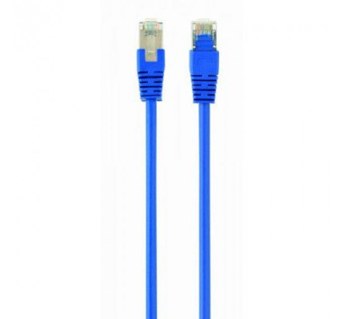 Патч-корд 0.5м FTP cat 5е CCA blue Cablexpert (PP22-0.5M/B)