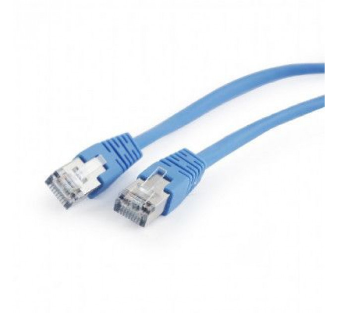 Патч-корд 0.5м FTP cat 5е CCA blue Cablexpert (PP22-0.5M/B)