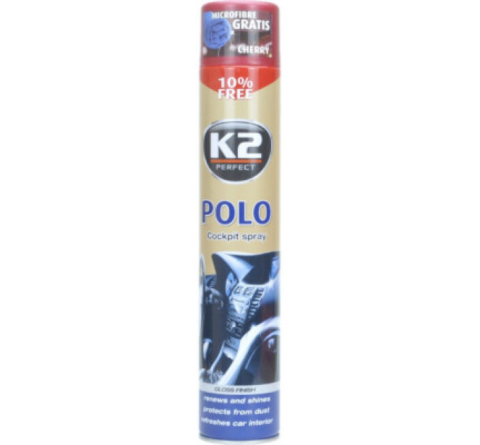 K2 Автополіроль K2 POLO COCKPIT 300ml нове авто (K403FA)