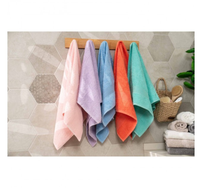 Ardesto Рушник Ardesto махровий Benefit 100% бавовна рожевий 70х140 см (ART2470SC)