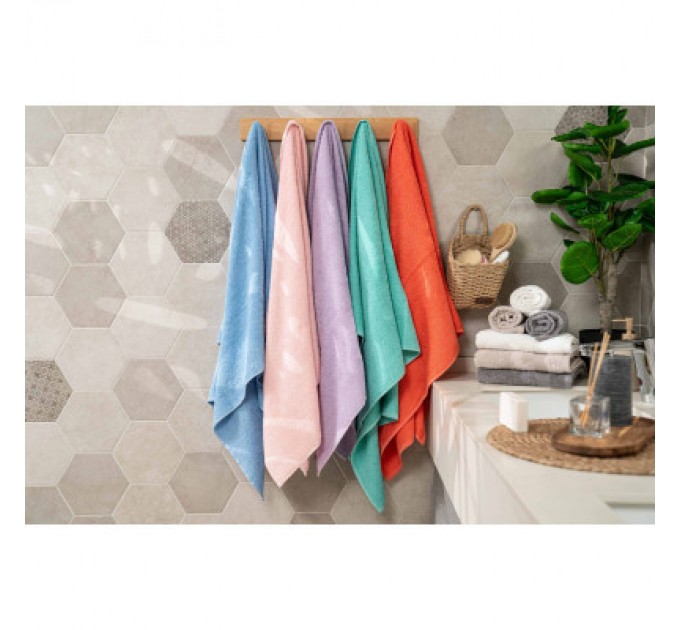 Ardesto Рушник Ardesto махровий Benefit 100% бавовна рожевий 70х140 см (ART2470SC)