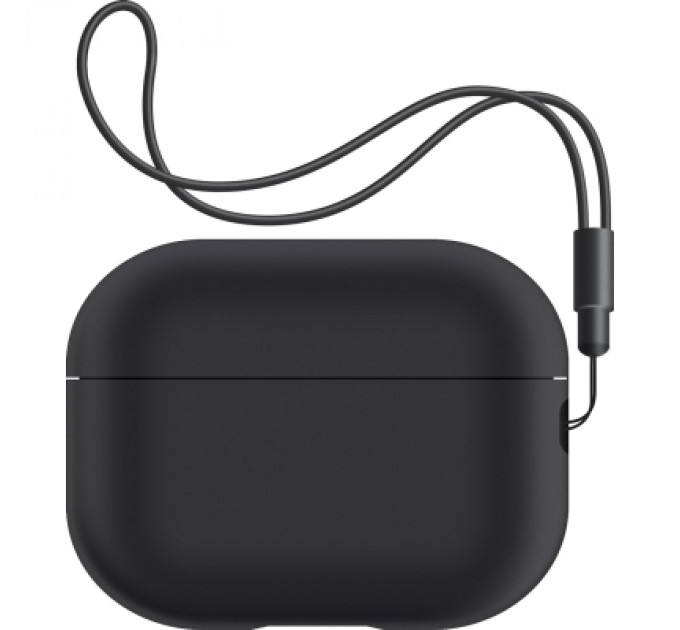 Armorstandart Чохол для навушників Armorstandart Silicone Case with straps для Apple Airpods Pro 2 Black (ARM68608)
