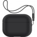 Armorstandart Чохол для навушників Armorstandart Silicone Case with straps для Apple Airpods Pro 2 Black (ARM68608)
