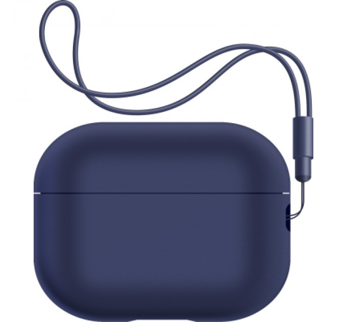 Armorstandart Чохол для навушників Armorstandart Silicone Case with straps для Apple Airpods Pro 2 Dark Blue (ARM68609)