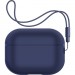 Armorstandart Чохол для навушників Armorstandart Silicone Case with straps для Apple Airpods Pro 2 Dark Blue (ARM68609)