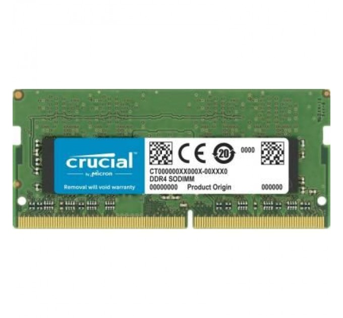 Crucial Модуль пам'яті для ноутбука SoDIMM DDR4 8GB 3200 MHz Micron (CT8G4SFRA32A)