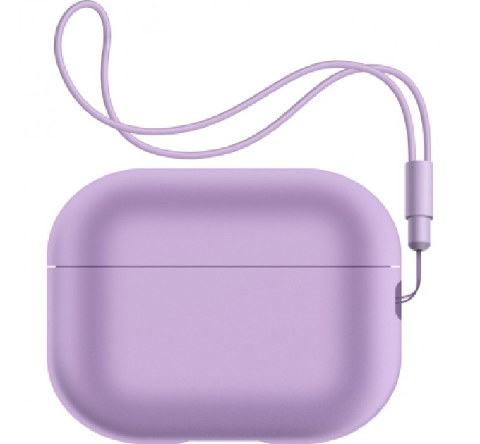 Armorstandart Чохол для навушників Armorstandart Silicone Case with straps для Apple Airpods Pro 2 Pink Purple (ARM68613)