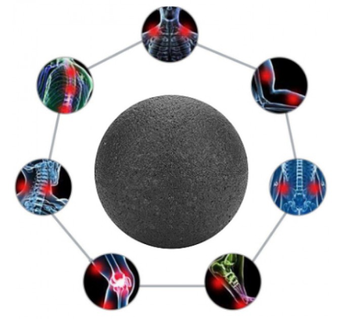 Stein Масажний м'яч Stein Одинарний 6 см (LMI-1036)