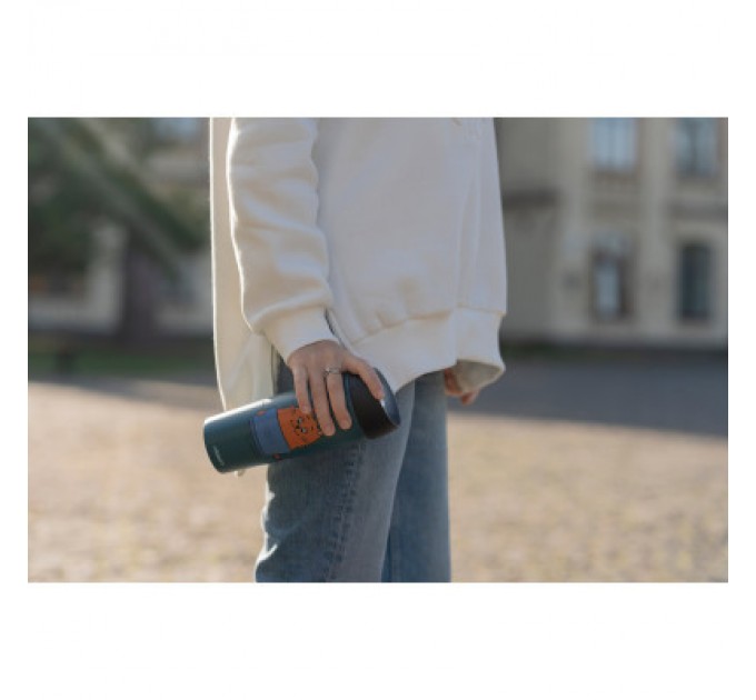 Ardesto Термокружка Ardesto Coffee Тime Red Cat 450 мл Синя (AR2645CG)