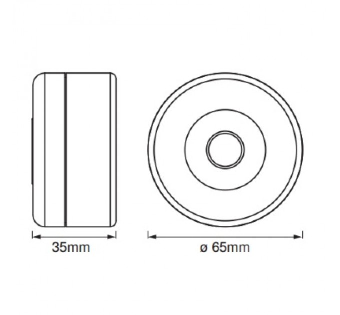 LEDVANCE Нічник LEDVANCE DOT-IT TOUCH білий (4058075399709)