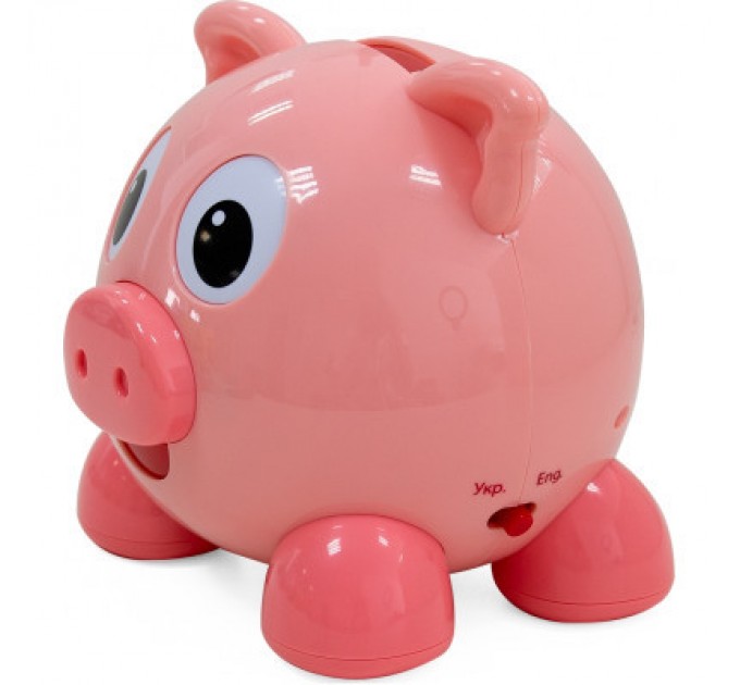 Kiddi Smart Розвиваюча іграшка Kiddi Smart Інтерактивна навчальна іграшка Smart-Скарбничка українська та англійська мова (208441)