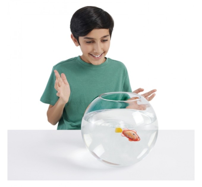 Pets & Robo Alive Інтерактивна іграшка Pets & Robo Alive S3 - Роборибка (золотиста) (7191-2)