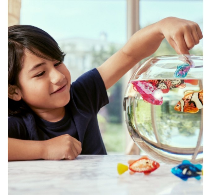 Pets & Robo Alive Інтерактивна іграшка Pets & Robo Alive S3 - Роборибка (золотиста) (7191-2)