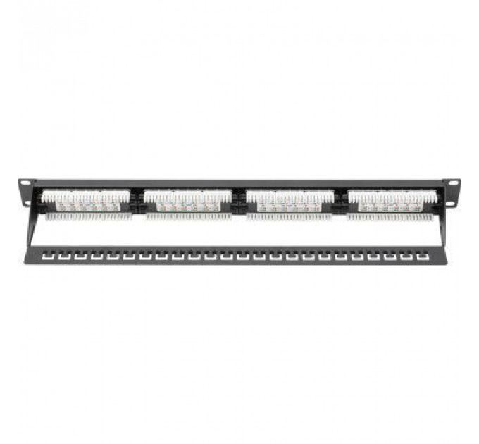 Патч-панель 19" 16хRJ-45 UTP 1U cat. 6 Class E Digitus (DN-91616U)
